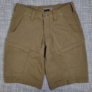 5.11 TACTICAL APEX 11" Short 73334 Outdoor Field Dark Khaki Size 28 READ DESC